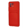 Xiaomi Mi 11 Kılıf Kelvin Kartvizitli Silikon - Kırmızı
