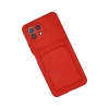 Xiaomi Mi 11 Kılıf Kelvin Kartvizitli Silikon - Kırmızı
