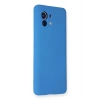 Xiaomi Mi 11 Kılıf Nano içi Kadife Silikon - Mavi