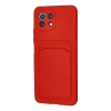 Xiaomi Mİ 11 Lite Kılıf Kelvin Kartvizitli Silikon - Kırmızı