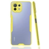Xiaomi Mİ 11 Lite Kılıf Platin Silikon - Sarı