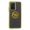 Xiaomi Mi 11T Pro Kılıf Montreal Yüzüklü Silikon Kapak - Sarı