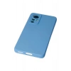 Xiaomi Mi 12 Lite Kılıf Nano içi Kadife Silikon - Mavi