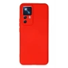 Xiaomi Mi 12T Pro Kılıf Nano içi Kadife Silikon - Kırmızı