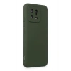Xiaomi Mi 13 Kılıf Nano içi Kadife Silikon - Koyu Yeşil