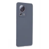 Xiaomi Mi 13 Lite Kılıf Nano içi Kadife Silikon - Gri