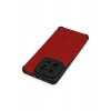 Xiaomi Mi 13 Pro Kılıf Loop Deri Silikon - Kırmızı