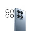 Xiaomi Mi 14T Pro PVD Metal Kamera Lens - Gümüş