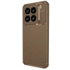 Xiaomi Mi 15 Kılıf Auto Focus Karbon Kapak - Kahverengi