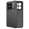 Xiaomi Mi 15 Pro Kılıf Auto Focus Karbon Kapak - Siyah
