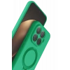 Xiaomi Mi 15T Pro Regal Magsafe Standlı Kapak - Yeşil
