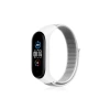 Xiaomi Mi Band 4 Hasırlı Cırtcırtlı Kordon - Beyaz