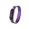 Xiaomi Mi Band 4 Metal Baklalı Kordon - Mor