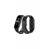 Xiaomi Mi Band 7 Spor Delikli Kordon - Siyah-Gri