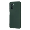 Xiaomi Poco F3 Kılıf Nano içi Kadife Silikon - Koyu Yeşil