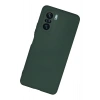 Xiaomi Poco F3 Kılıf Nano içi Kadife Silikon - Koyu Yeşil