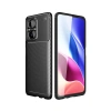 Xiaomi Poco M5 Kılıf Auto Focus Karbon Kapak - Siyah