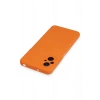 Xiaomi Poco M5 Kılıf Nano içi Kadife Silikon - Turuncu