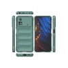 Xiaomi Poco X4 Pro 5G Kılıf Optimum Silikon - Koyu Yeşil