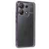 Xiaomi Poco X6 Kılıf Razer Lensli Silikon - Mor
