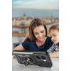Xiaomi Poco X7 Pro Kılıf Pars Lens Yüzüklü Silikon - Siyah
