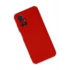 Xiaomi Redmi 10 2022 Kılıf Nano içi Kadife Silikon - Kırmızı