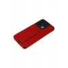 Xiaomi Redmi 12C Kılıf Mega Standlı Silikon - Kırmızı