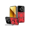 Xiaomi Redmi 14C Kılıf Joy Lens Standlı Kapak - Kırmızı