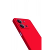 Xiaomi Redmi 15C 4G Nano içi Kadife Silikon - Kırmızı