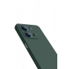 Xiaomi Redmi 15C 4G Nano içi Kadife Silikon - Koyu Yeşil