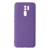 Xiaomi Redmi 9 Kılıf Nano içi Kadife Silikon - Mor