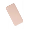 Xiaomi Redmi 9A Kılıf Nano içi Kadife Silikon - Pudra