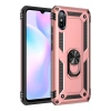 Xiaomi Redmi 9A Kılıf Sofya Yüzüklü Silikon Kapak - Rose