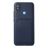 Xiaomi Redmi 9C Kılıf Kelvin Kartvizitli Silikon - Lacivert
