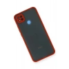 Xiaomi Redmi 9C Kılıf Montreal Silikon Kapak - Kırmızı