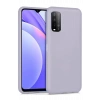 Xiaomi Redmi 9T Kılıf Nano içi Kadife Silikon - Lila