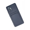 Xiaomi Redmi Note 10 Pro Kılıf Kelvin Kartvizitli Silikon - Lacivert