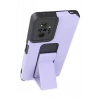 Xiaomi Redmi Note 10 Pro Kılıf Mega Standlı Silikon - Lila