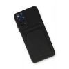 Xiaomi Redmi Note 11 Kılıf Kelvin Kartvizitli Silikon - Siyah