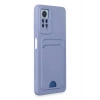 Xiaomi Redmi Note 11 Pro Kılıf Kelvin Kartvizitli Silikon - Lila