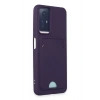 Xiaomi Redmi Note 11S Kılıf Kelvin Kartvizitli Silikon - Derin Mor