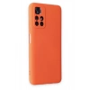 Xiaomi Redmi Note 11T Kılıf Nano içi Kadife Silikon - Turuncu