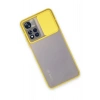 Xiaomi Redmi Note 11T Kılıf Palm Buzlu Kamera Sürgülü Silikon - Sarı