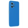 Xiaomi Redmi Note 12 4G Kılıf First Silikon - Mavi