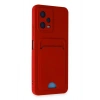 Xiaomi Redmi Note 12 4G Kılıf Kelvin Kartvizitli Silikon - Kırmızı