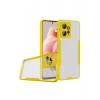 Xiaomi Redmi Note 12 4G Kılıf Platin Silikon - Sarı