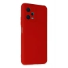 Xiaomi Redmi Note 12 5G Kılıf Nano içi Kadife Silikon - Kırmızı