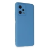 Xiaomi Redmi Note 12 5G Kılıf Nano içi Kadife Silikon - Mavi