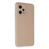 Xiaomi Redmi Note 12 5G Kılıf Nano içi Kadife Silikon - Pudra