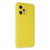 Xiaomi Redmi Note 12 5G Kılıf Nano içi Kadife Silikon - Sarı